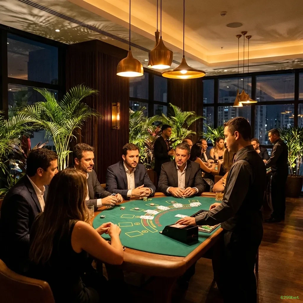 Cassino ao vivo da 6299bet com dealers reais